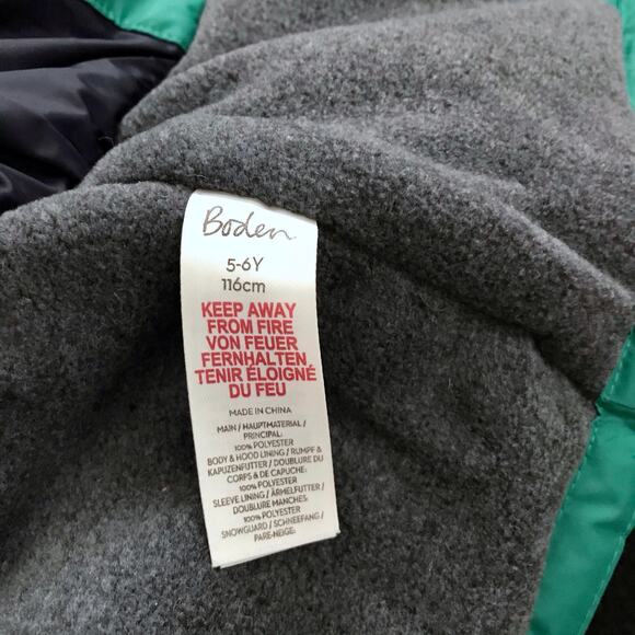 Boden NWT Parka Jacket for Boys Size 5-6Y - Picture 13 of 15